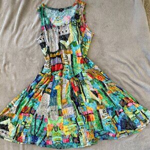 Colorful, light summer dress